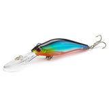 SEALURER 3D Eyes Sinking Crankbait 6# hook