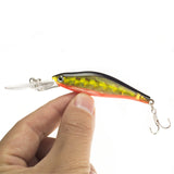 SEALURER 3D Eyes Sinking Crankbait 6# hook