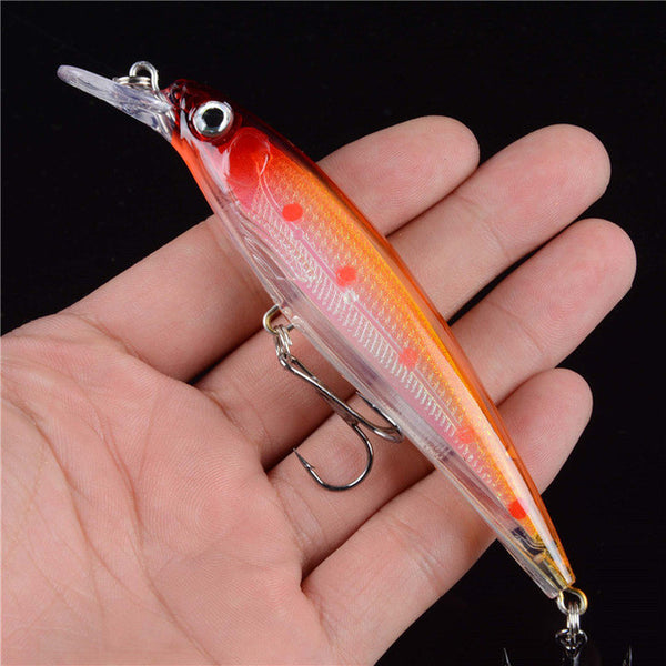 Floating  Artificial Crankbait with 3D Eyes