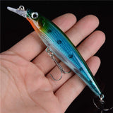 Floating  Artificial Crankbait with 3D Eyes