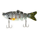 Lixada 6-Segment Fishing Lure 3D Eye Crankbait  10cm